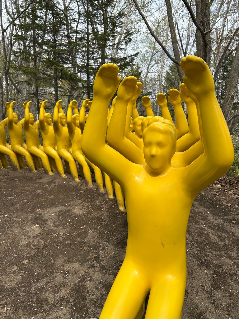 【札幌・南区】森の中の彫刻と二人で歩く—札幌芸術の森 野外美術館