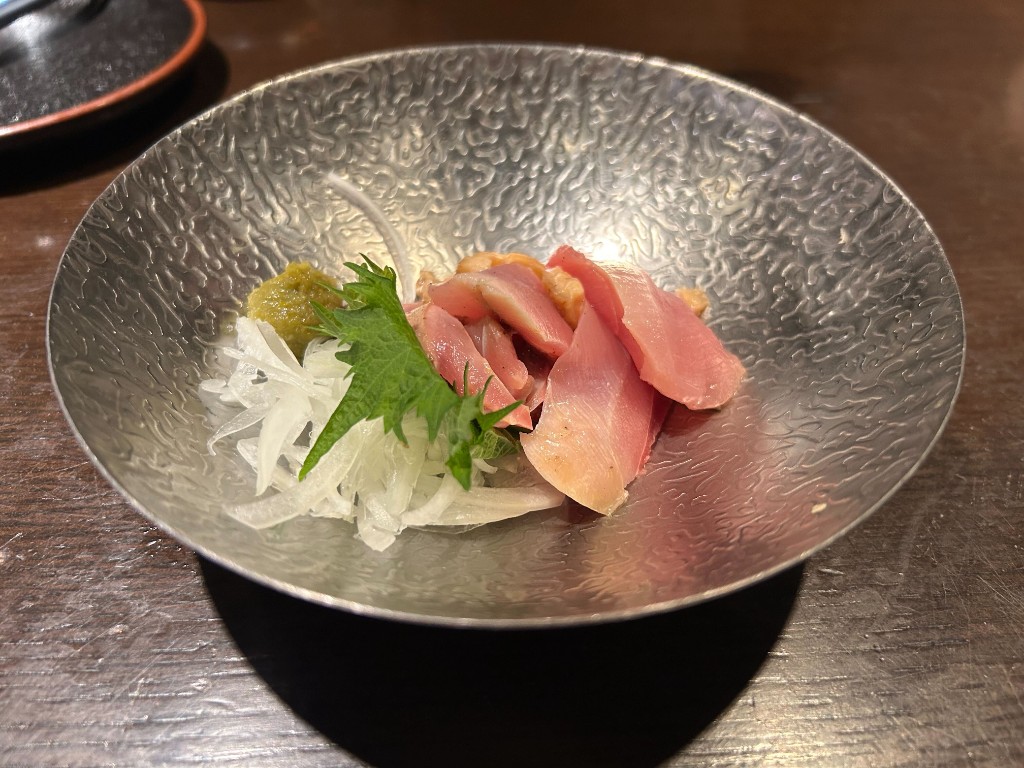 地鶏のたたき
